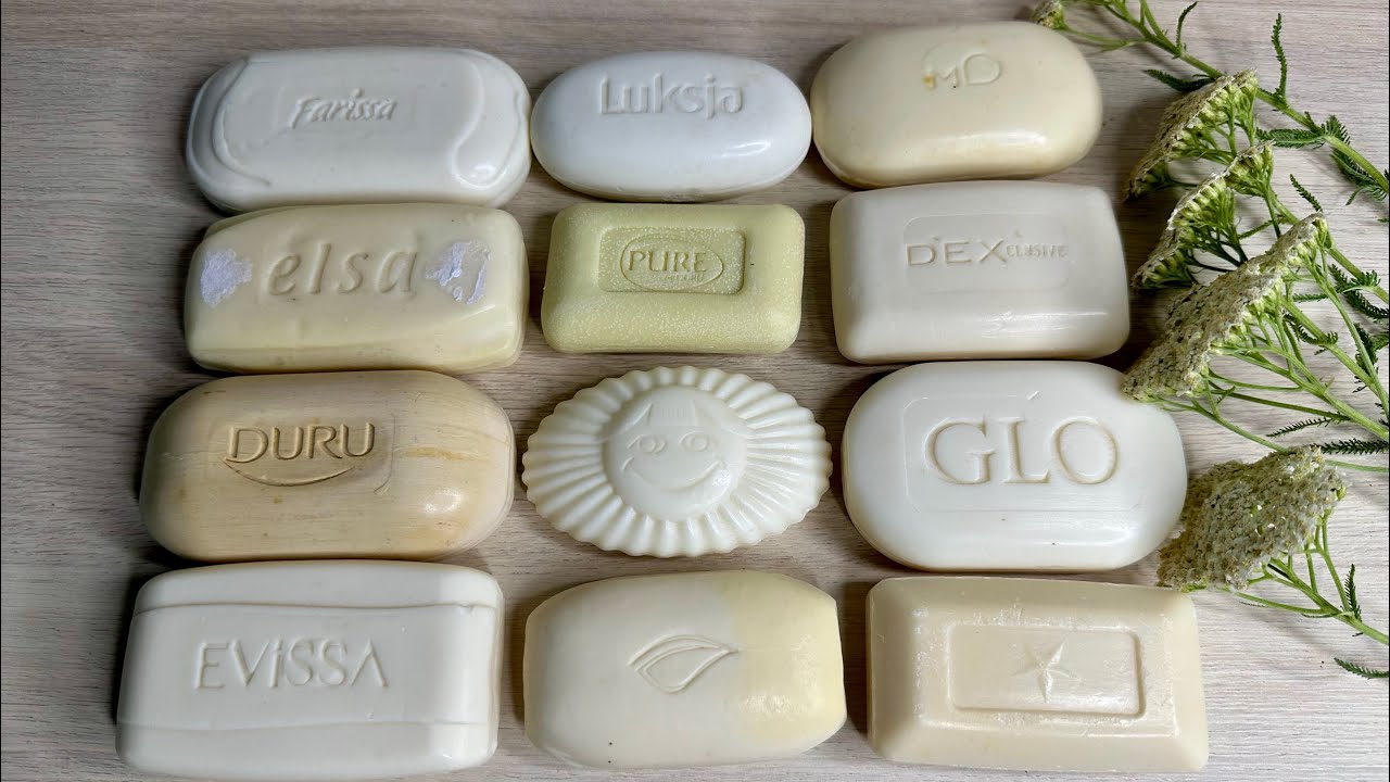 ASMR🌿Soap cutting 🌿 Резка сухого мыла 🌿
