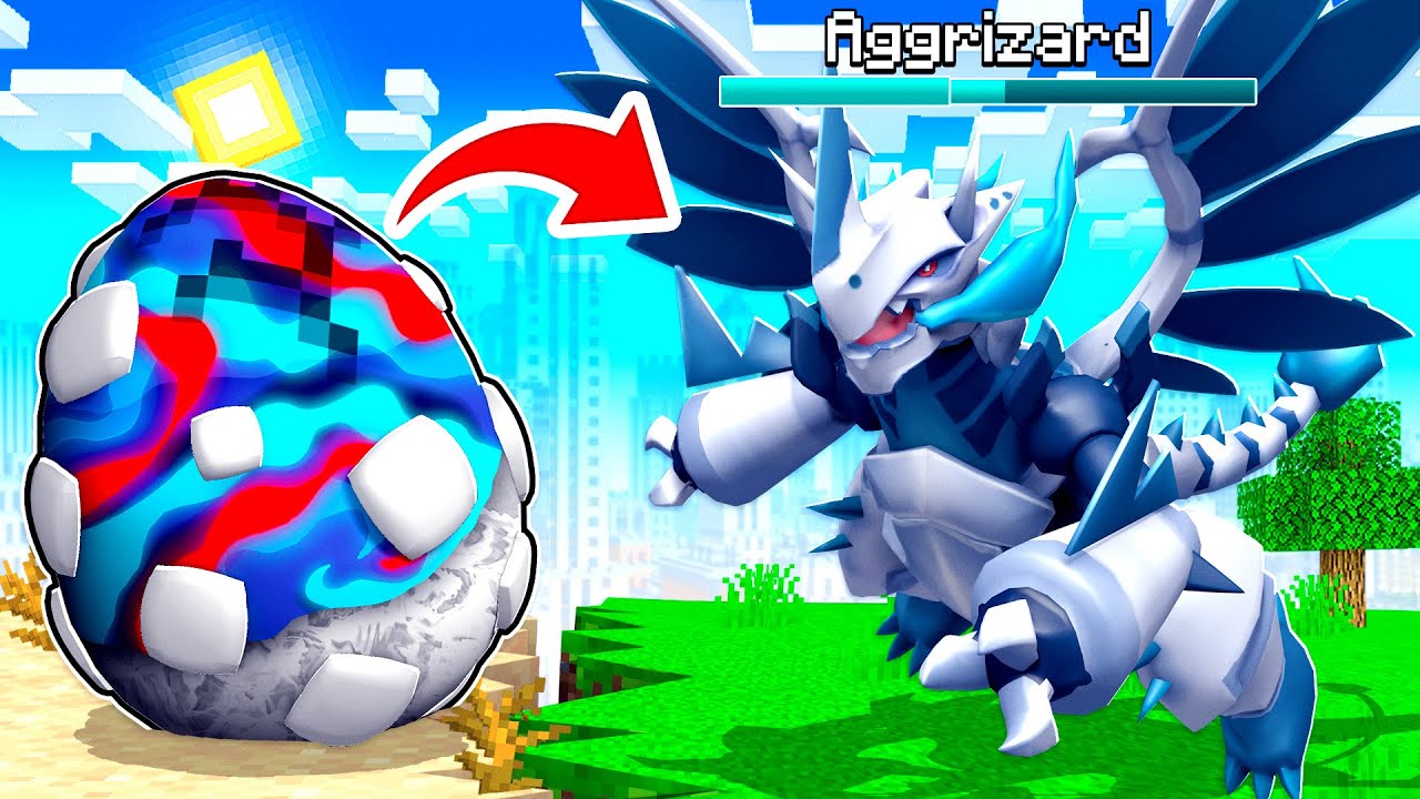 Вылупляемся из случайных яиц покемонов-слияний в PIXELMON!