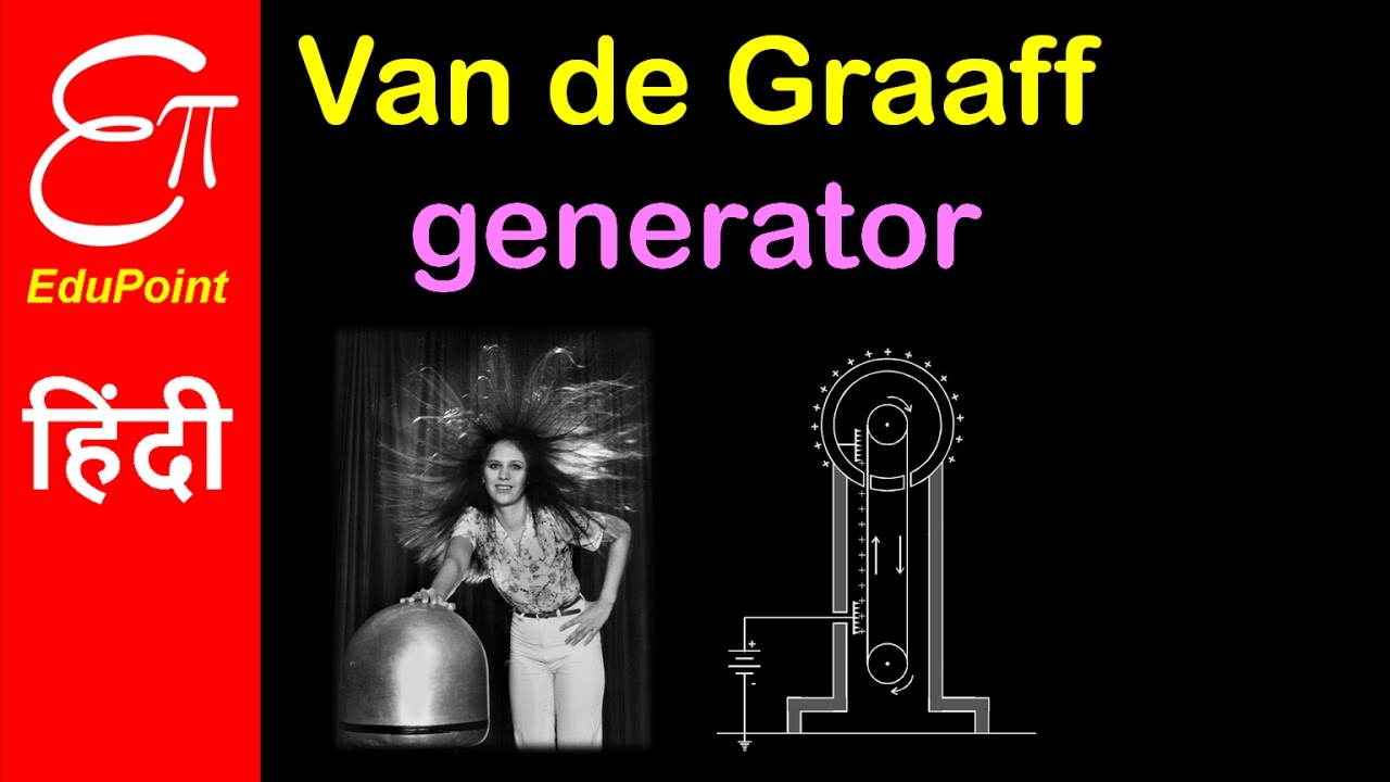Van de Graaff Generator - Construction Principle and Theory | video in HINDI | EduPoint