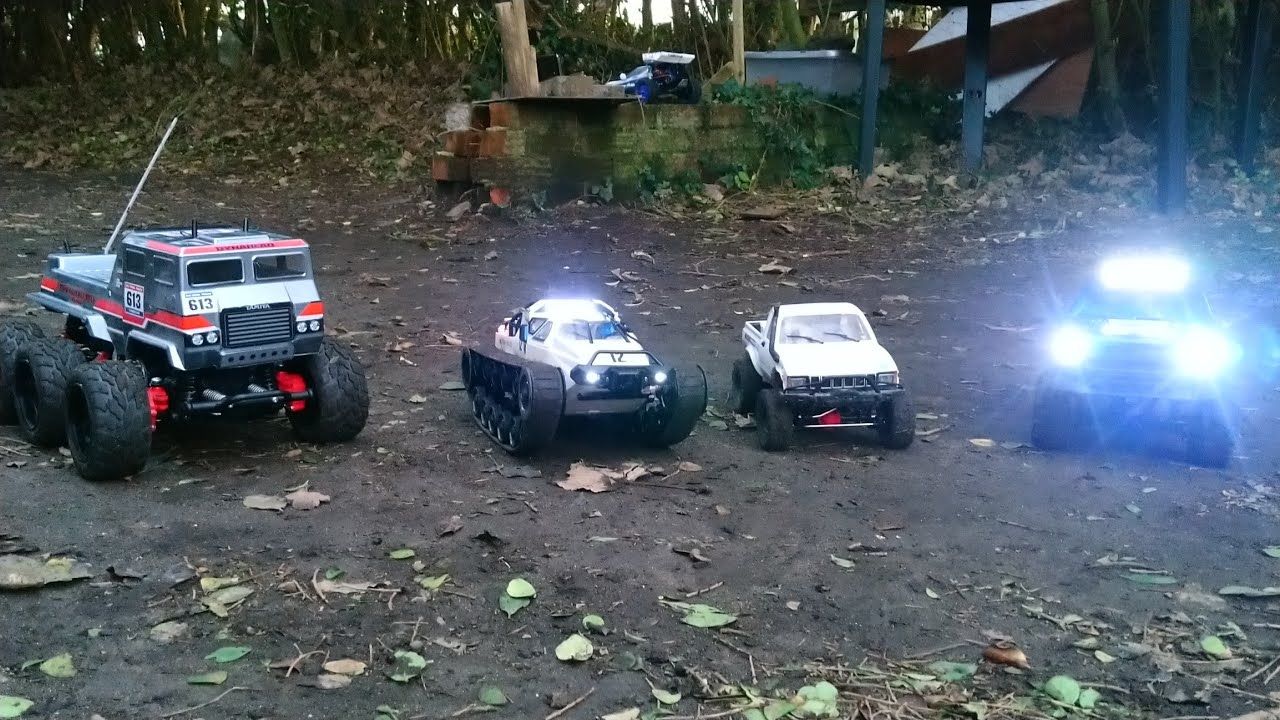 Tamiya Dynahead 6x6 and Crawlers