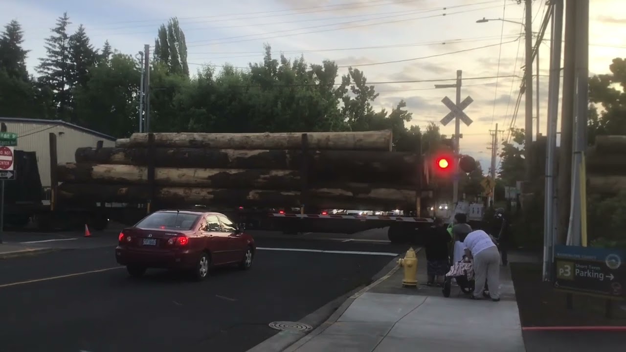 Freight Train 🚂 crossing Main Street