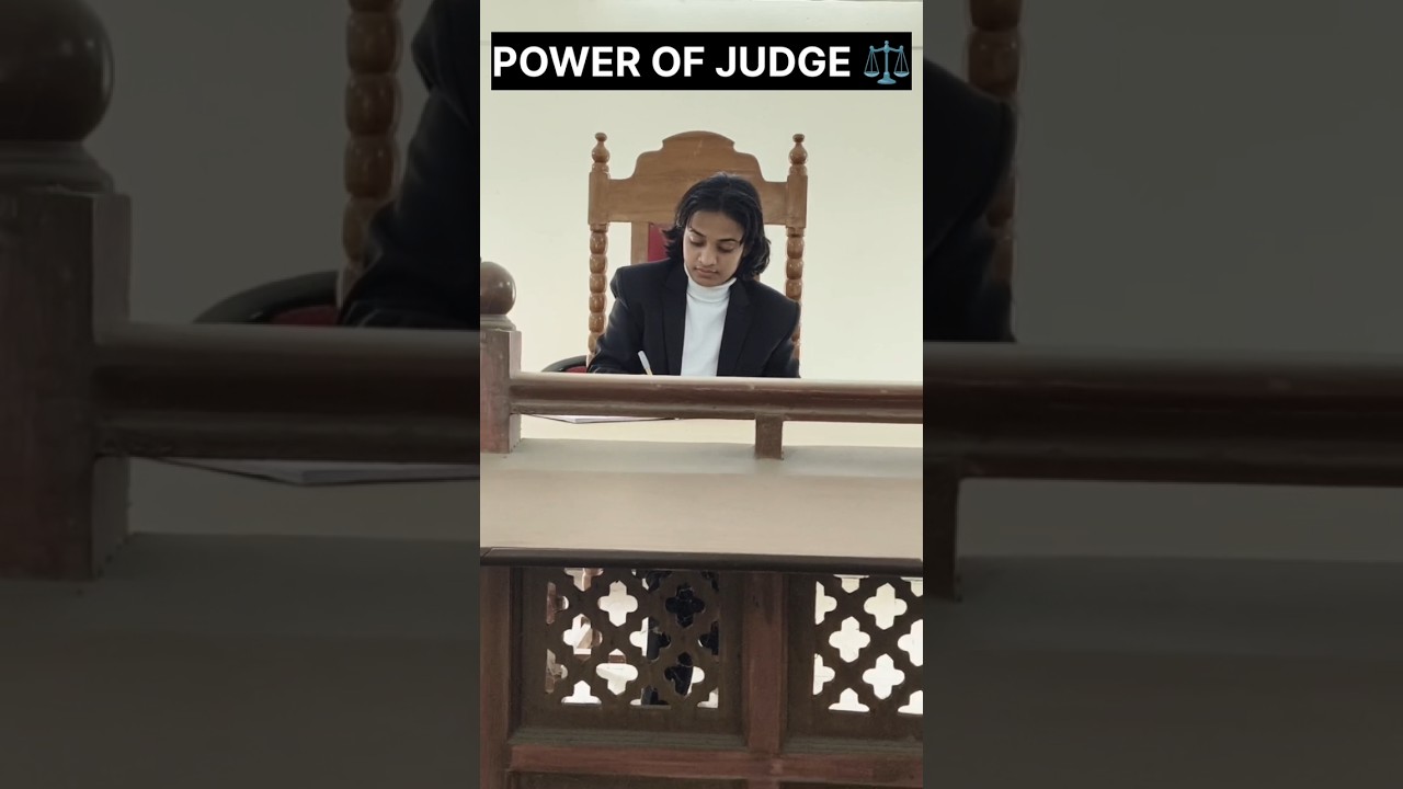 power of judge🔥#IndianJudiciary #SupremeCourtIndia #HighCourt #JudicialExam #PCSJ #APO