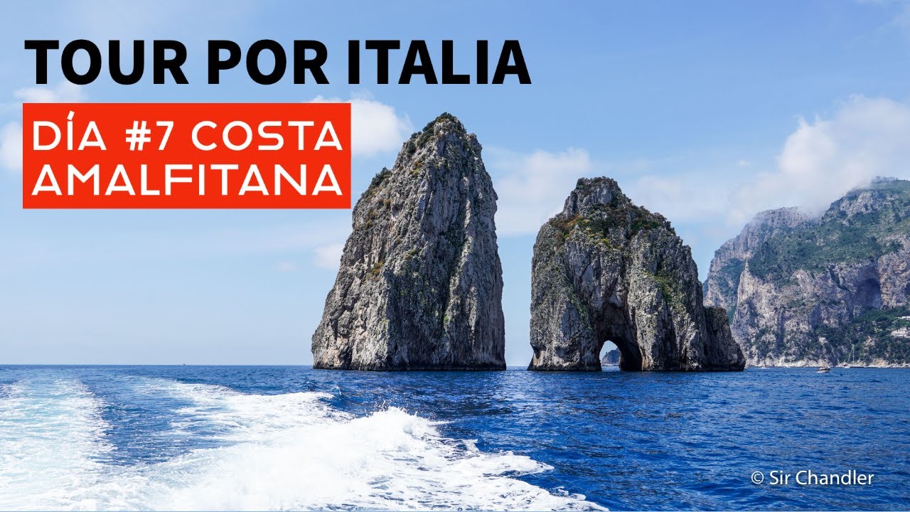 Isla de Capri y más de la costa Amalfitana - Tour por Italia día 7 🇮🇹