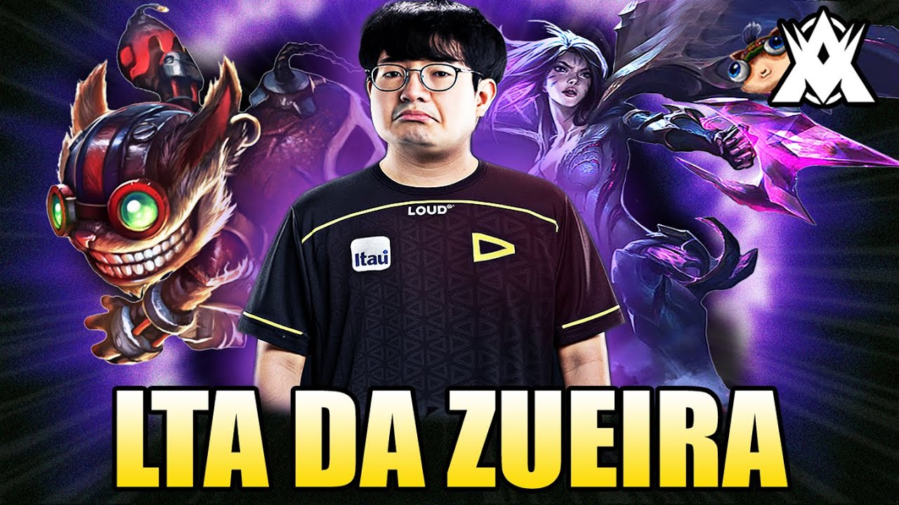 O TRISTE FIM do ROUTE no BRASIL - LTA DA ZUEIRA | LOUD vs RED