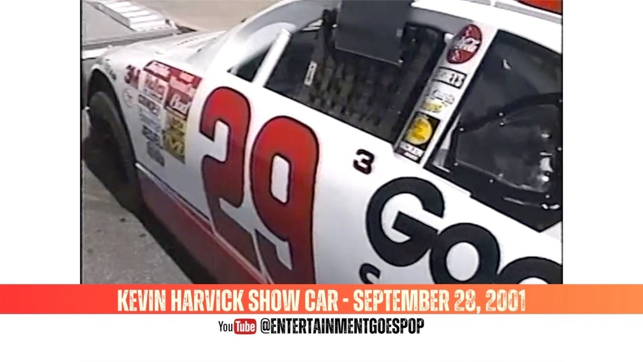 Kevin Harvick #29 Show Car at Walmart (Sept 2001) | NASCAR Home Video - Dale Earnhardt #3