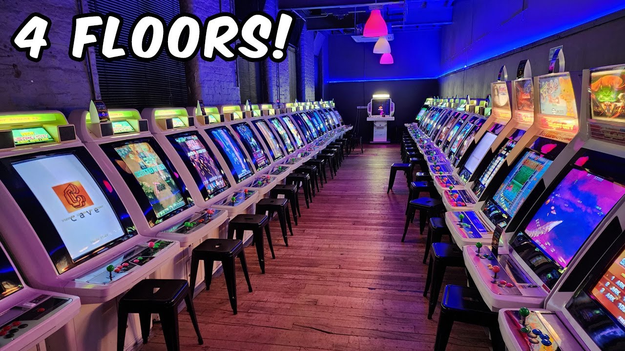 Video Game Arcade Tours - Europe's BIGGEST Arcade! - Arcade Club Bury 🇬🇧
