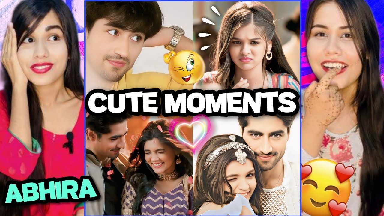 #AbhiRa – Akshu & Abhi Cutest Romantic Moments Reaction 💖 | YRKKH   | Harshali | Ashmah2.0