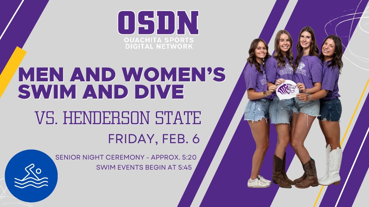 Men's & Women's Swimming and Diving vs. Henderson State.
