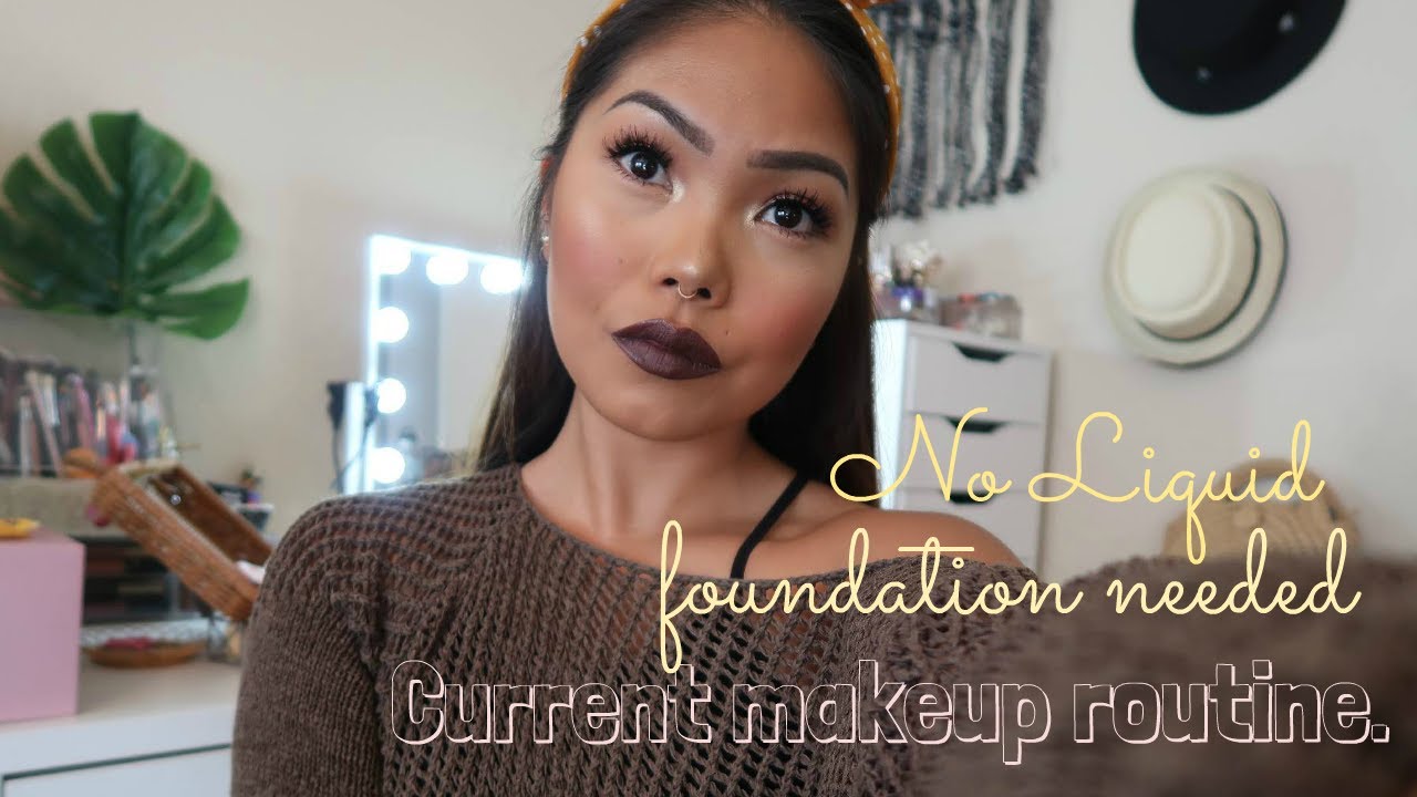 No Liquid Foundation Look