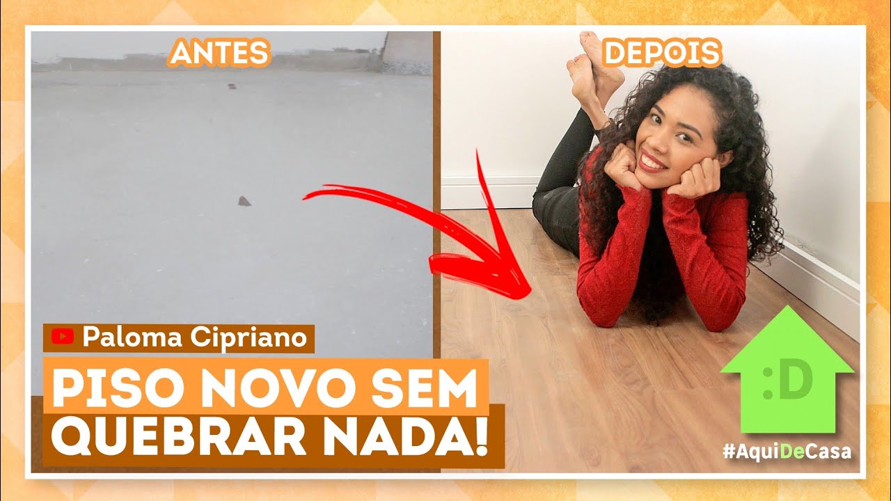 Como colocar piso laminado: piso novo por cima do antigo!