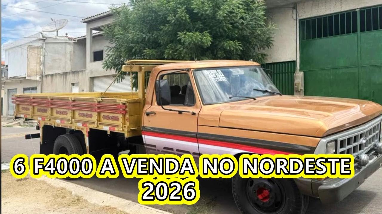 6 CAMINH&Otilde;ES F4000 FORD DO NORDESTE PARA VENDER EM 2026 VEJA AQUI NO V&Iacute;DEO MAIS DETALHES