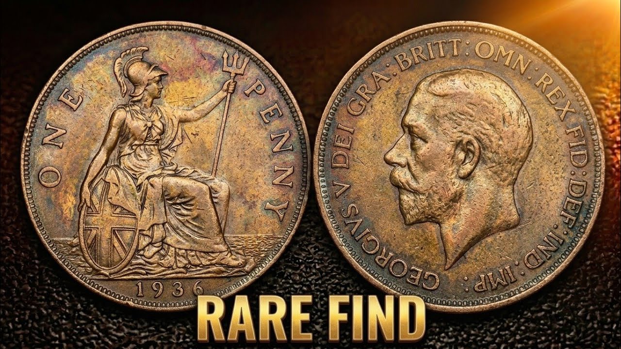 🥇 😱 Millions of Dollars? The Untold Story of the 1936 Great Britain Penny ⭐