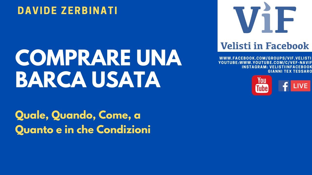 Comprare una Barca usata