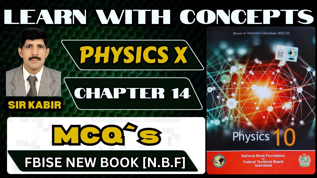 MCQ`s | Chapter 14 OPTICS  |10 Physics |NBF New Book| FBISE