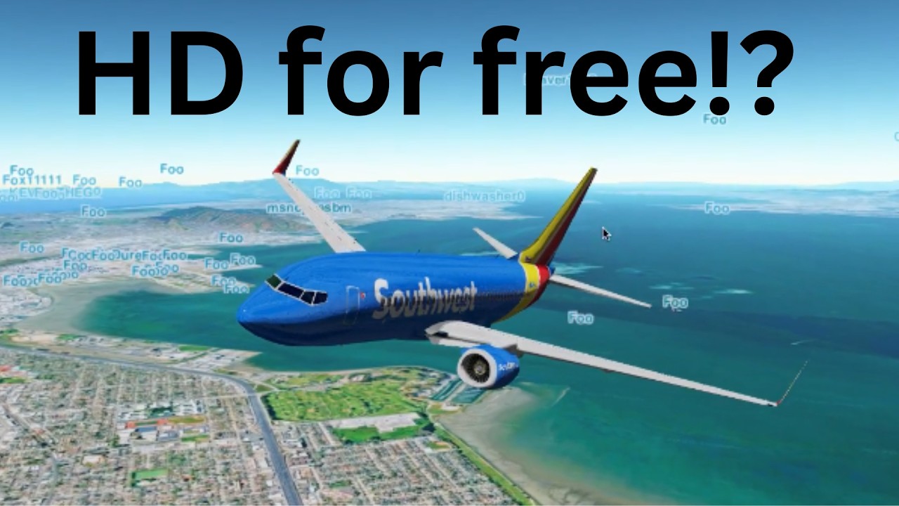 GeoFS Just Got BETTER (Free HD Addon)