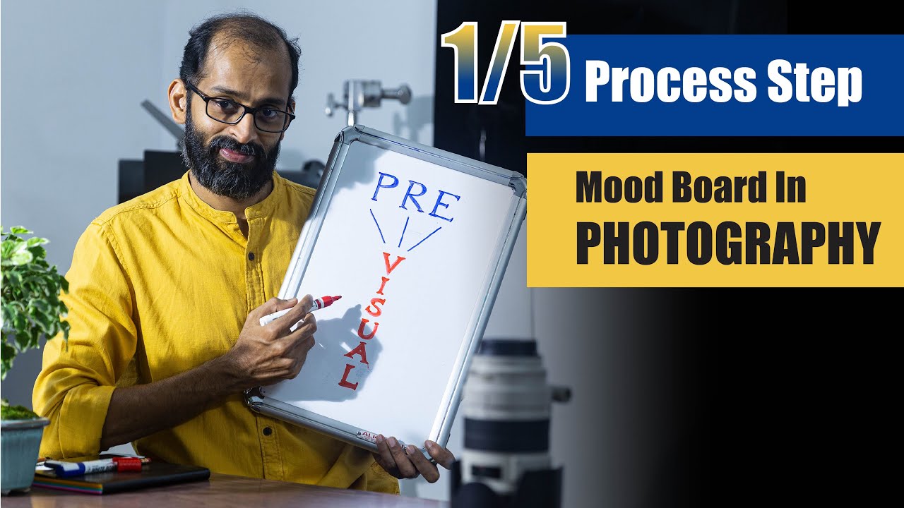 #1/5 Process Step - Pre Visualisation / Mood Board in Photography