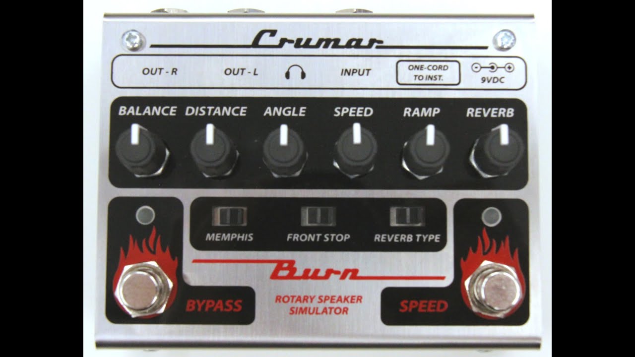 CRUMAR BURN 2025 & Different drive/preamp pedals @GenuineSoundware @dischisotterranei