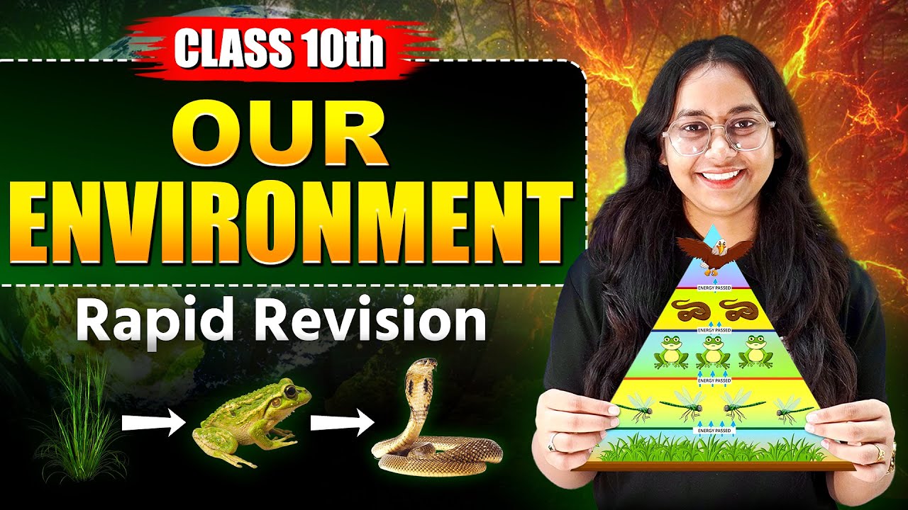 OUR ENVIRONMENT | CLASS - 10th | RAPID REVISION | BY LAKSHMI MA'AM
