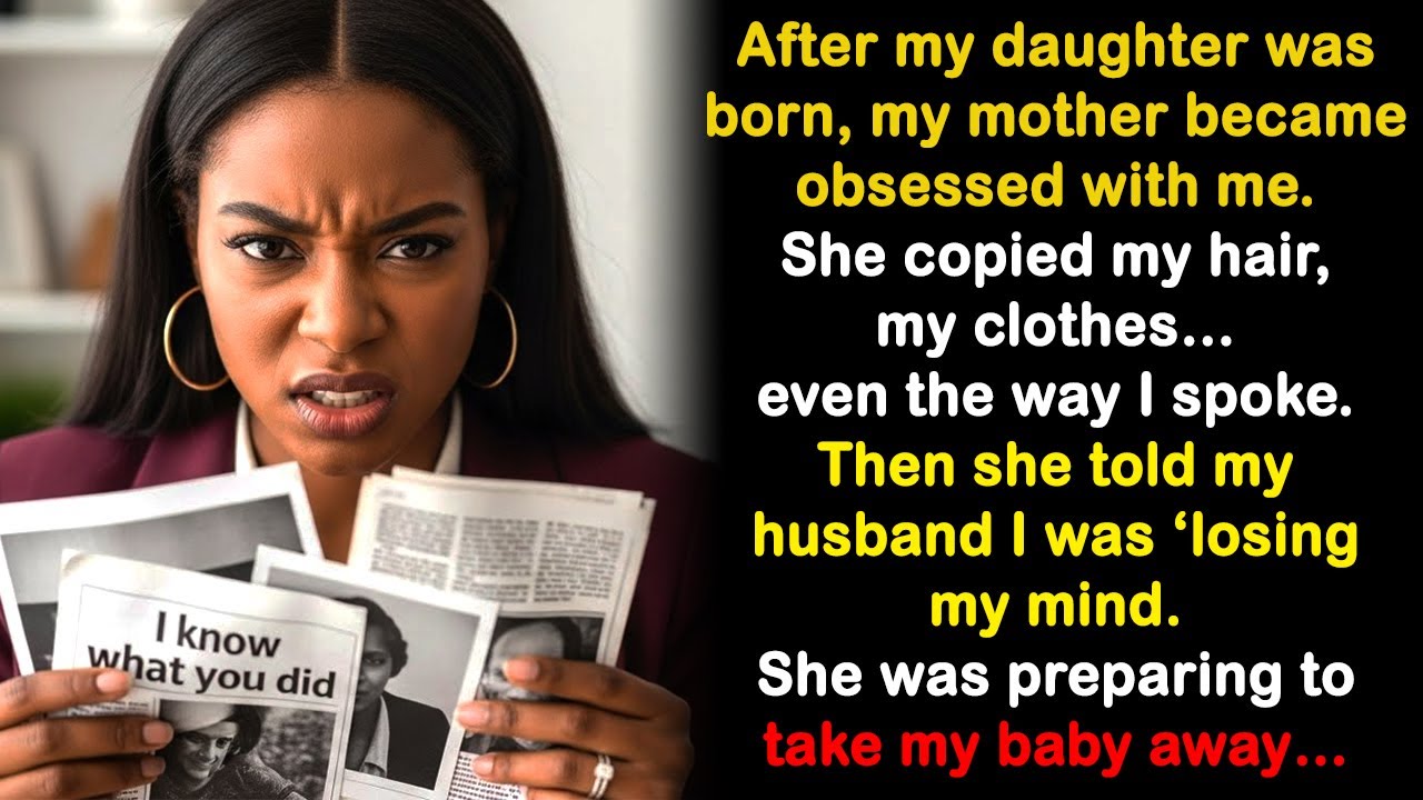 After I had my baby, my mother started dressing like me. Then she tried to take my daughter away.