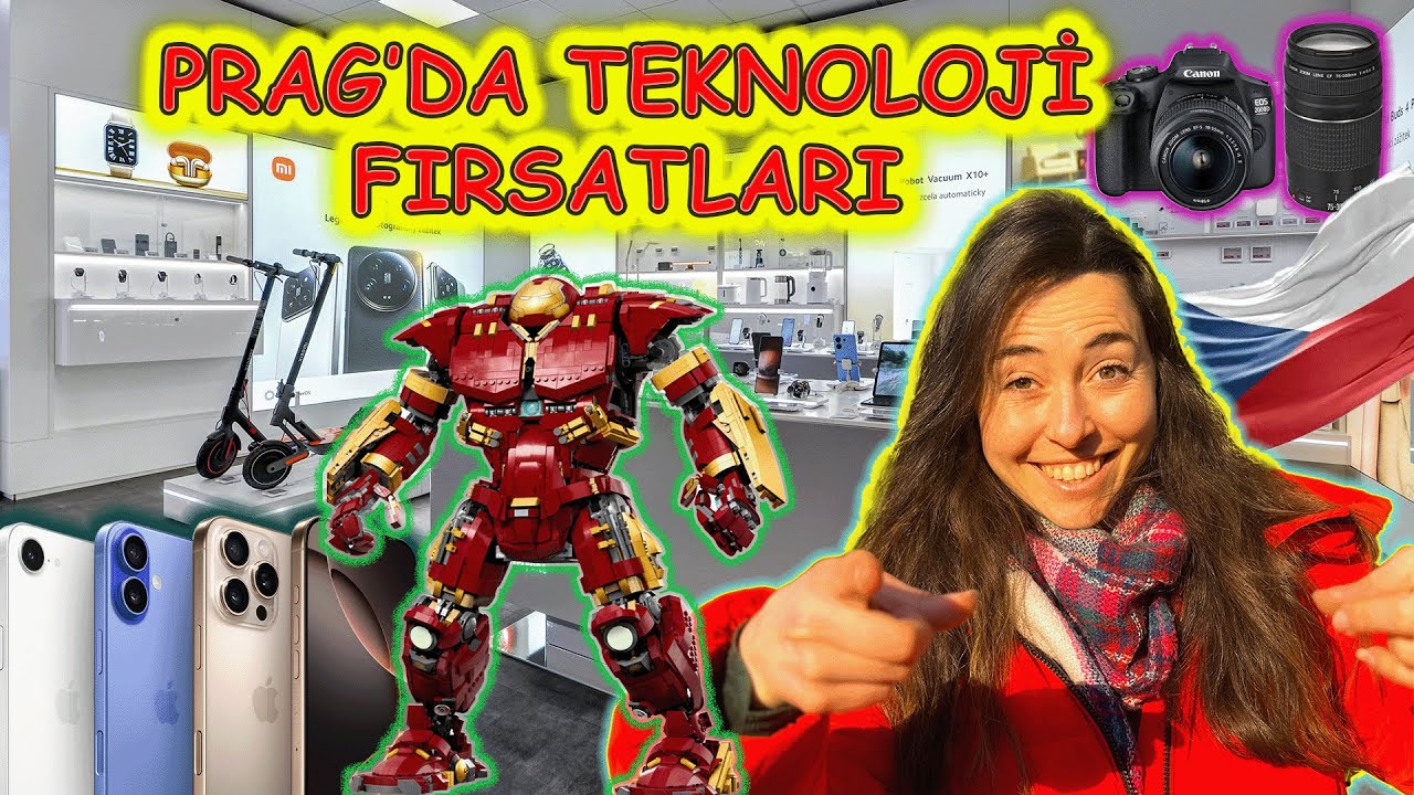 PRAG'DA TEKNOLOJİ UCUZ MU? PRAG'DA TEKNOLOJİ FIRSATLARI! PRAG TEKNOLOJİK &Uuml;R&Uuml;NLER TURU 💸🧳 ALZA.CZ
