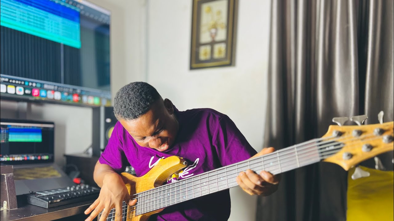 GIVE ME CHANCE - BIDEMI OLAOBA X MERCY CHINWO | CRAZY BASS GROOVE - BASS COVER