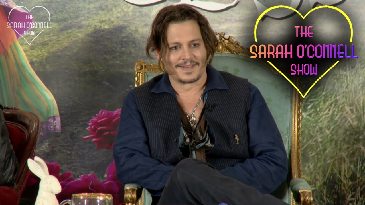 Johnny Depp, Tim Burton - Alice Through The Looking Glass Press Conference