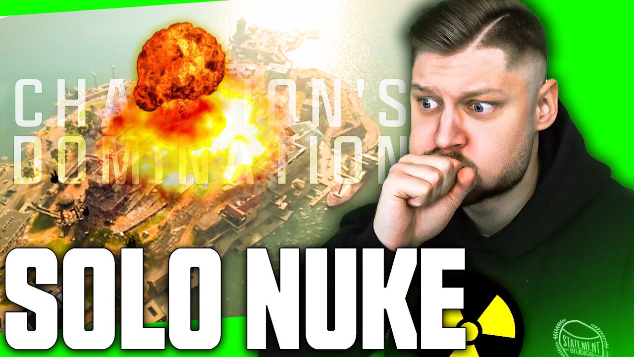 Ein DEUTSCHER holt die WELTWEIT ERSTE SOLO NUKE auf Rebirth Island | STYLERZ reagiert