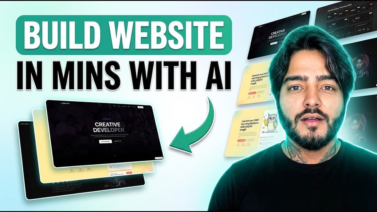 I Built a Website Just by Talking to AI 🤯 | YouWare AI Full Demo
