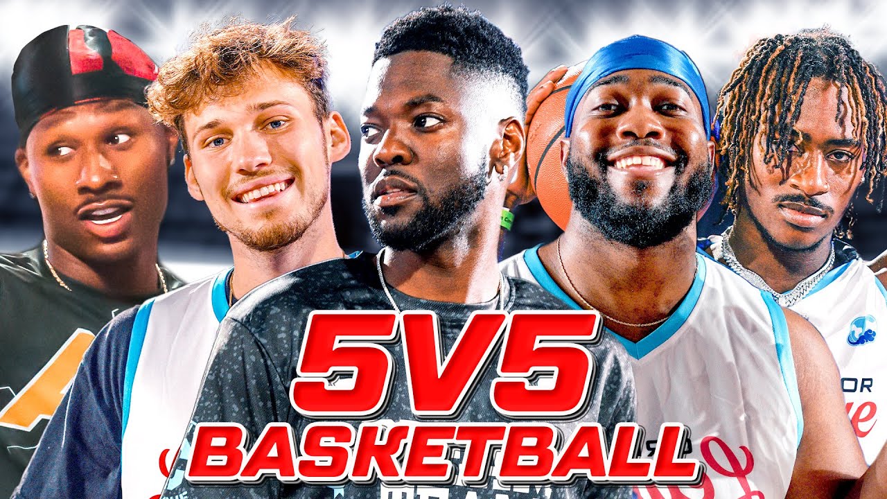 TEAM JIDION VS TEAM MARK 5V5 BASKETBALL GAME! Ft. Duke Dennis, Jesser, Cam Wilder, MMG and MORE!