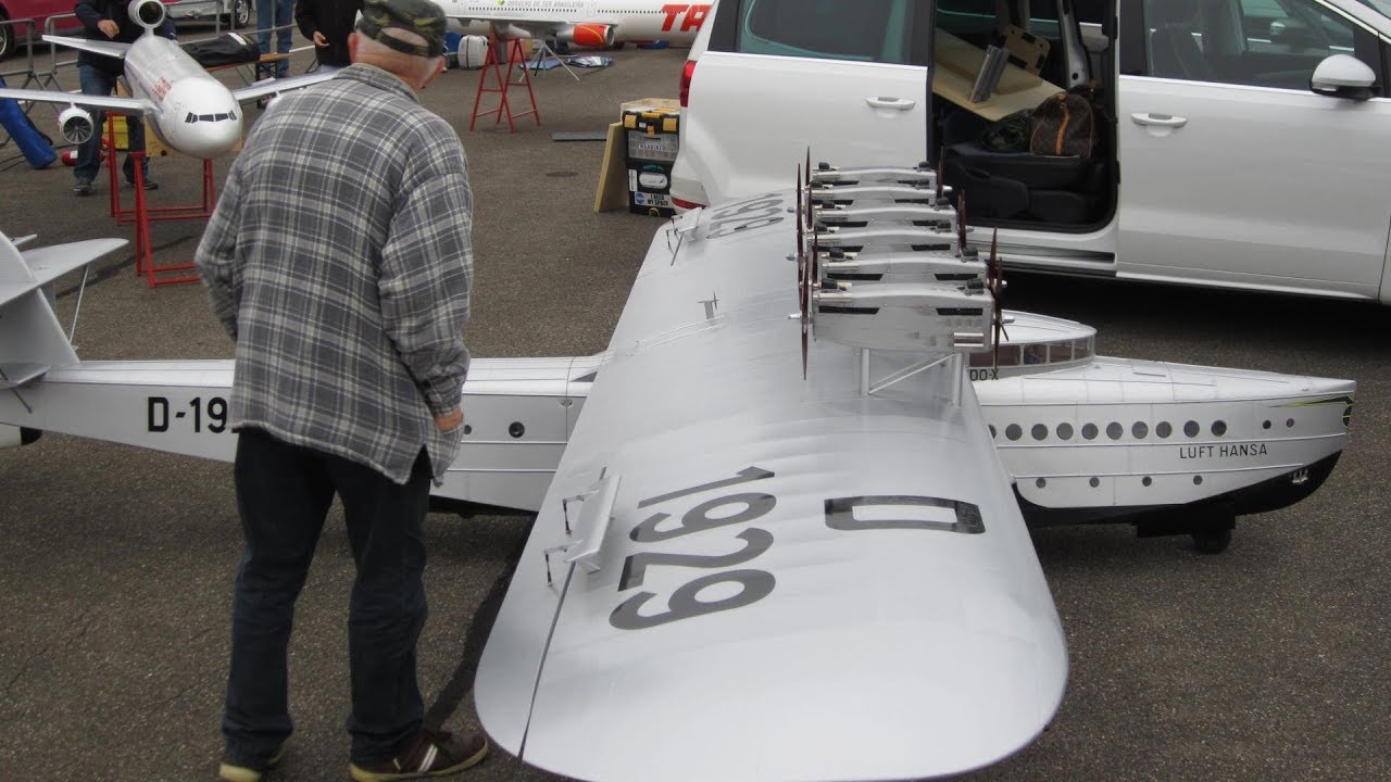 GIGANTIC FLYING RC BOAT 1929 DORNIER DO-X FROM MICHAEL BRÄUER