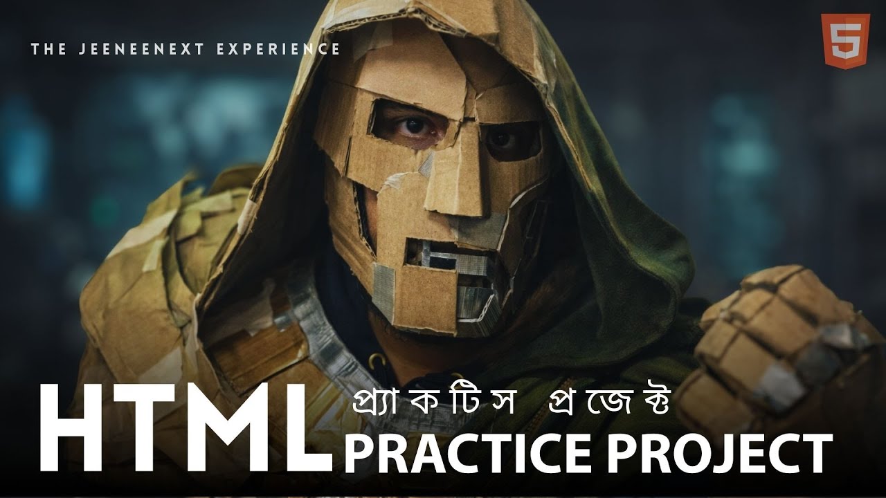 HTML Practice Project বাংলায় | JeeneeNext.in