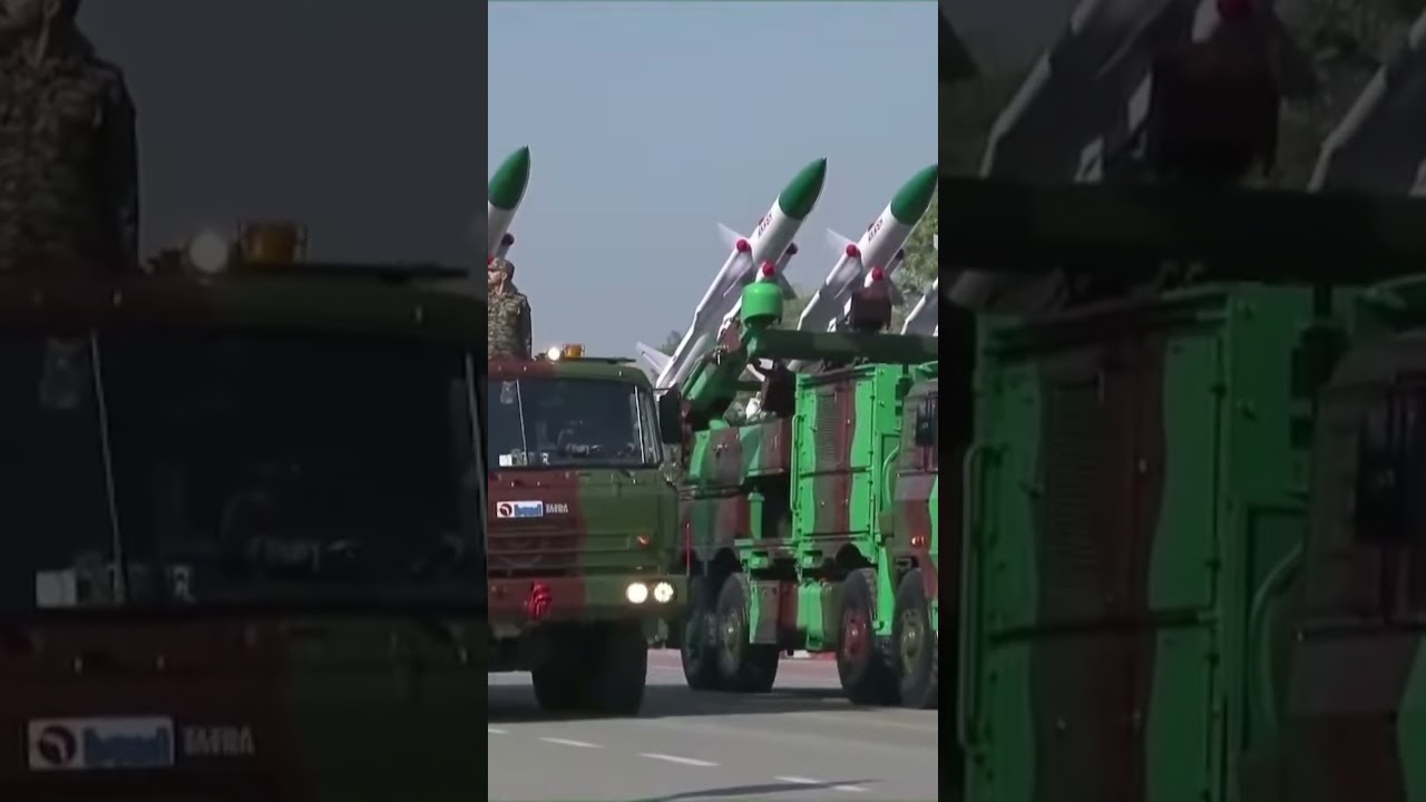 republic day parade celebration 2026 akash air defence system 