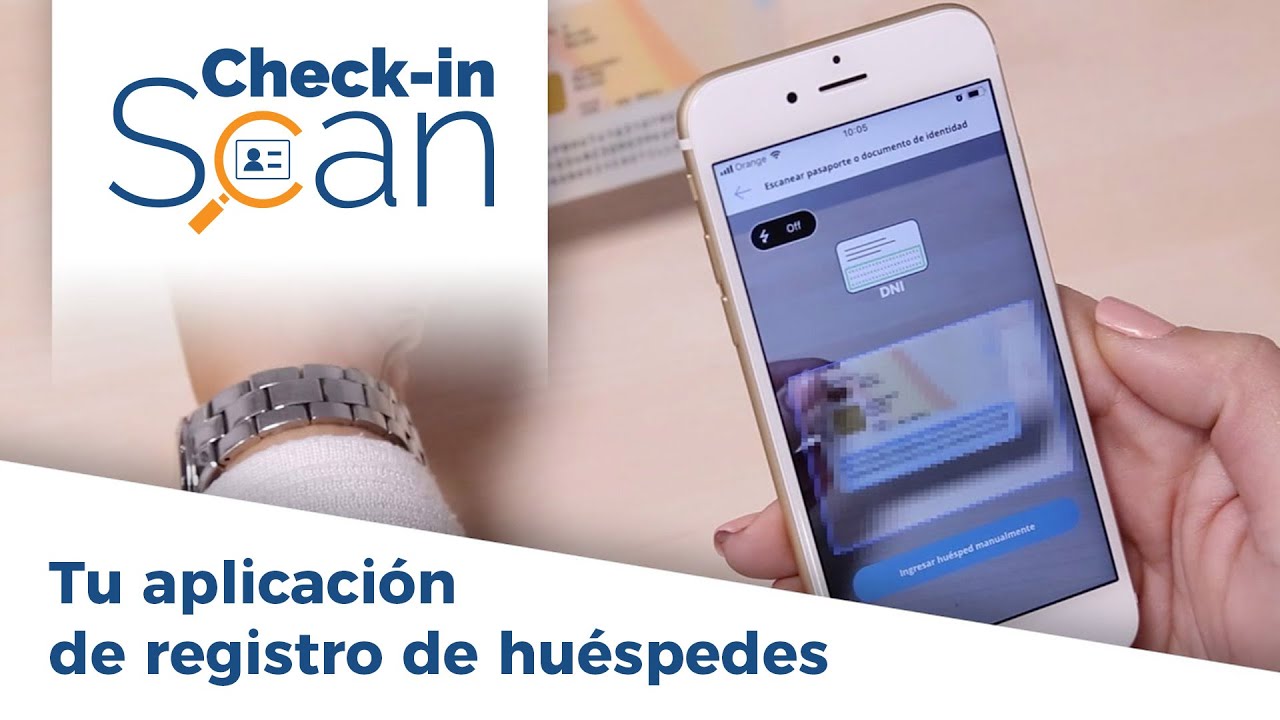 App Check-in Scan: 2 huéspedes en 1 minuto