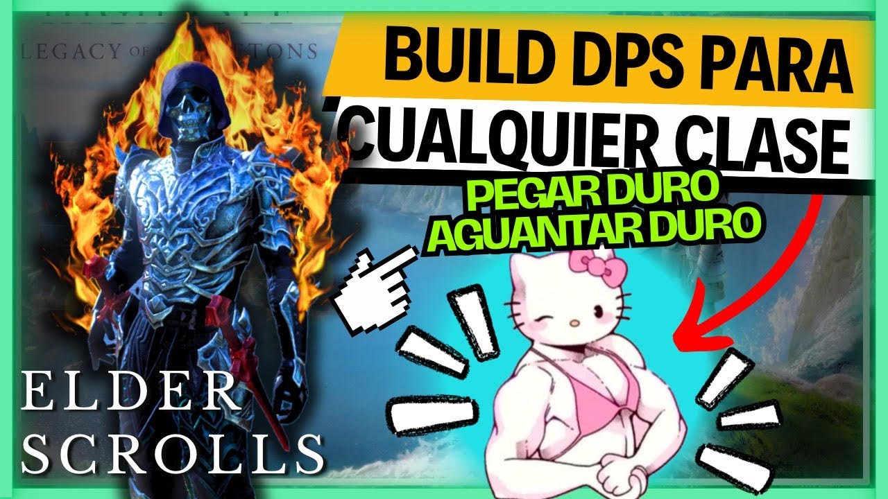 ESO 2024: Build para hacer muy buen da&ntilde;o y aguantar como tank ! (Fake Tank)