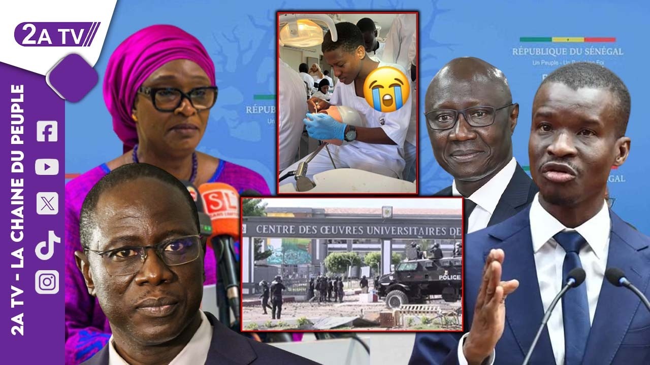 [DIRECT] UCAD en Deuil ! Suivez la Conférence de Presse du Gouvernement du Sénégal