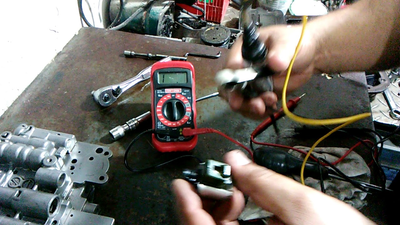 Como verificar solenoides de transmision automatica