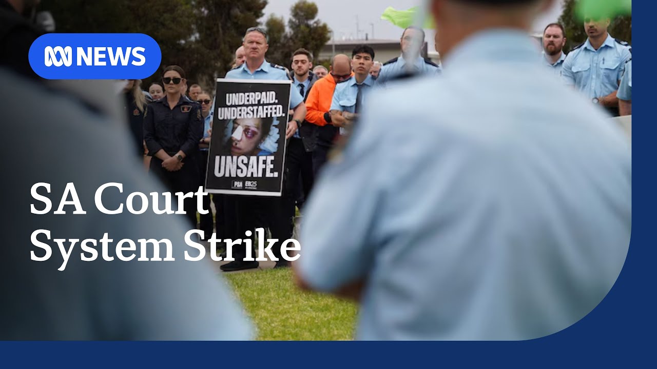 Sheriffs, crown solicitors and lawyers join SA prison strike | ABC NEWS