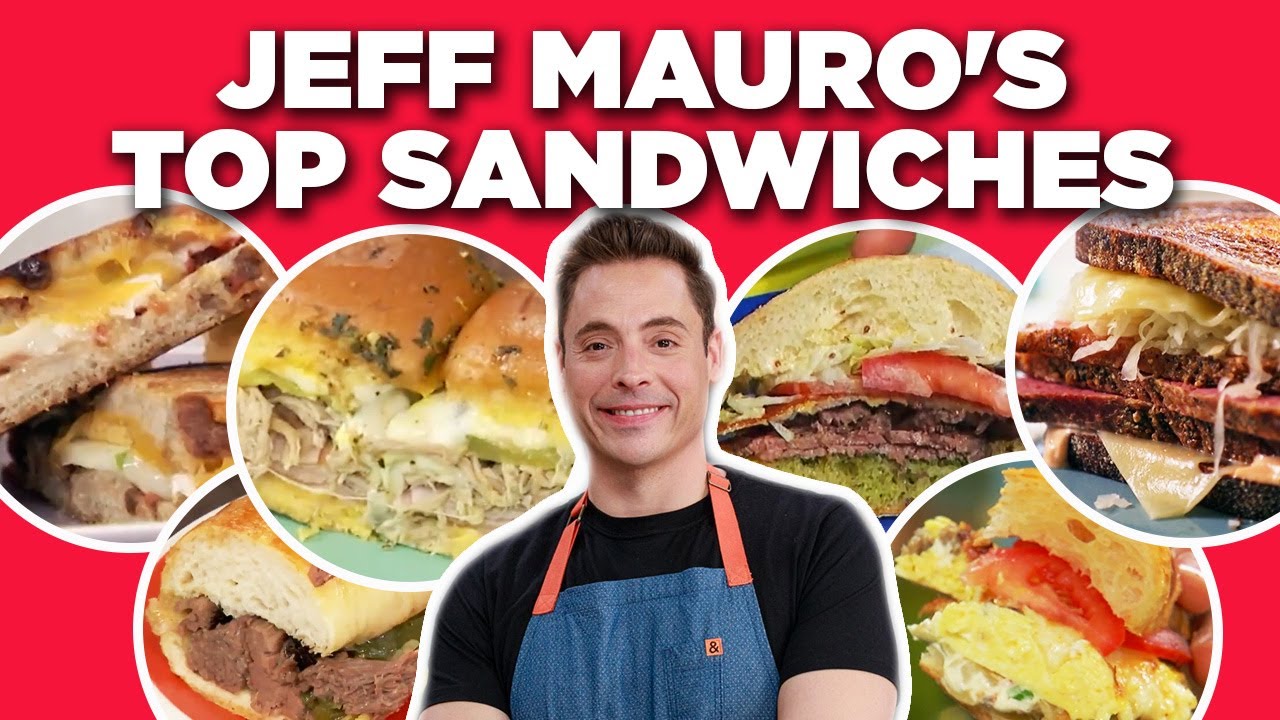 Jeff Mauro's Top Sandwich Recipe Videos | The Kitchen | Food Network