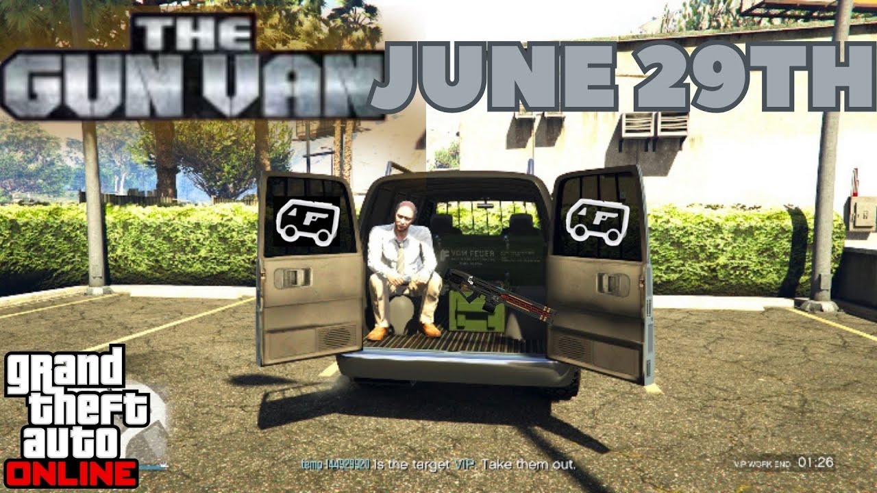 THE (GUN VAN LOCATION JUNE 29TH) IN GTA ONLINE