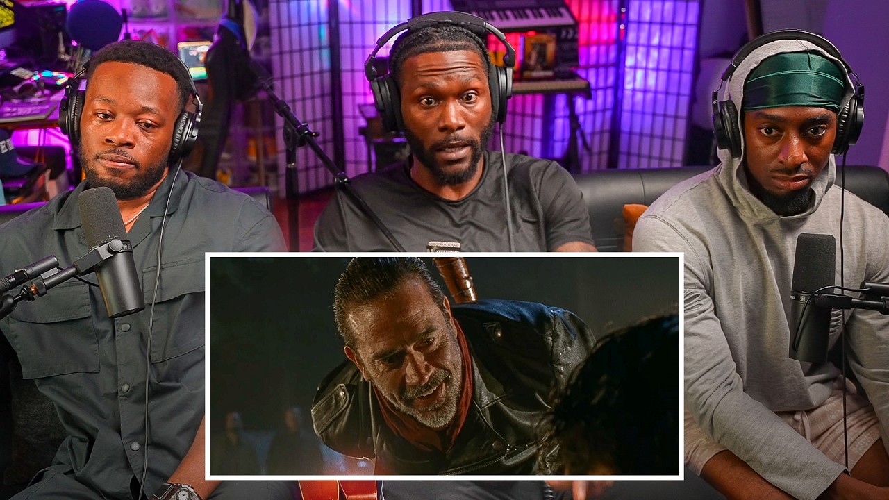 The Walking Dead 7x1 (JUST the NEGAN KILLS REACTION VIDEO)