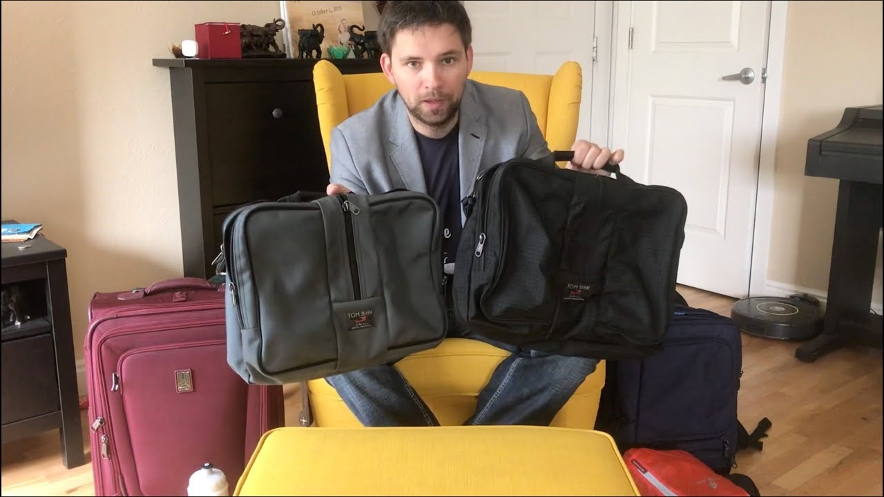 Tom Bihn Synapse 19 and Pilot Review