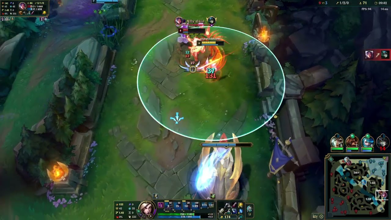 Kaisa/nami vs Jhin/bard Diamond 1 35 26.2