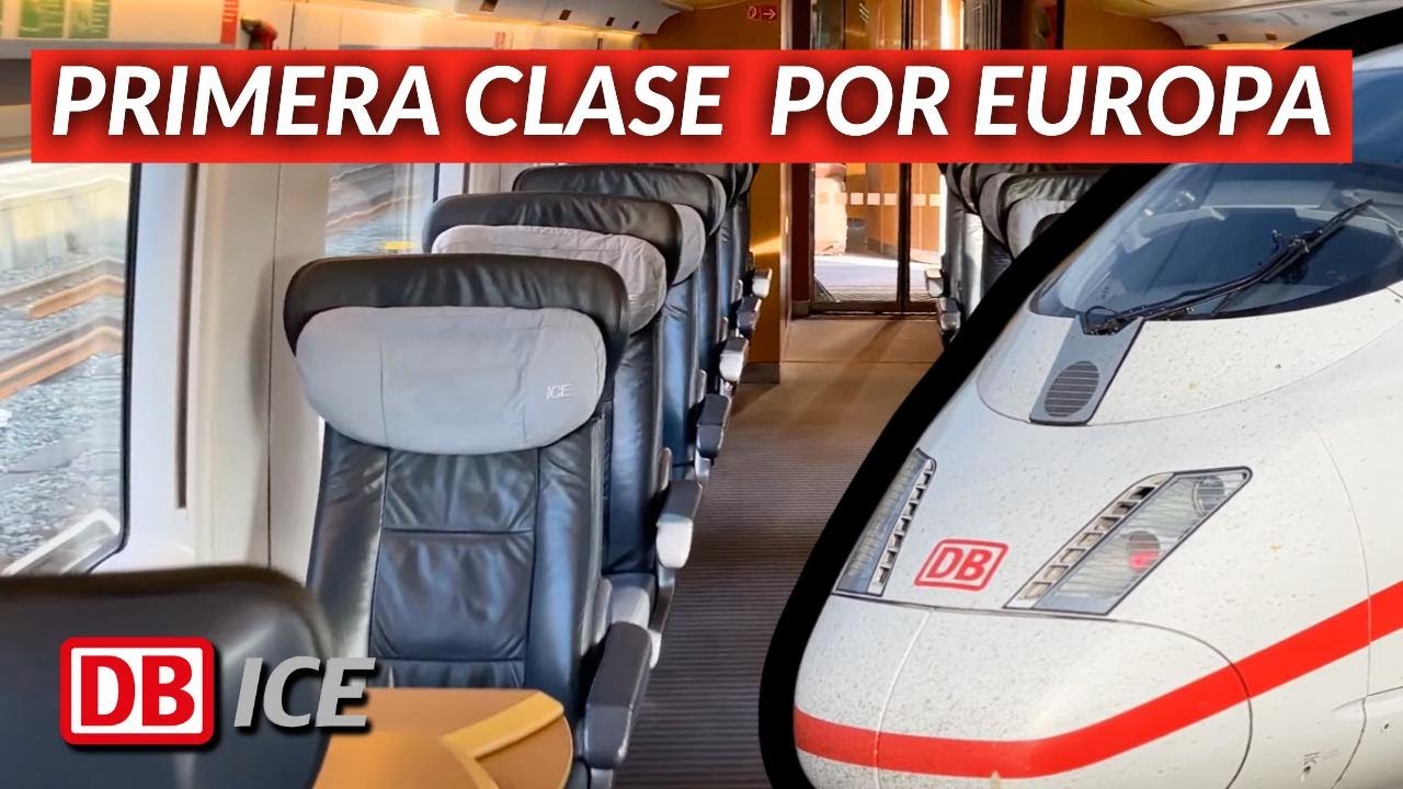 VIAJA CON LUJO en PRIMERA CLASE del DB ICE3 – Vale la Pena el Upgrade? (Ámsterdam - Utrecht)