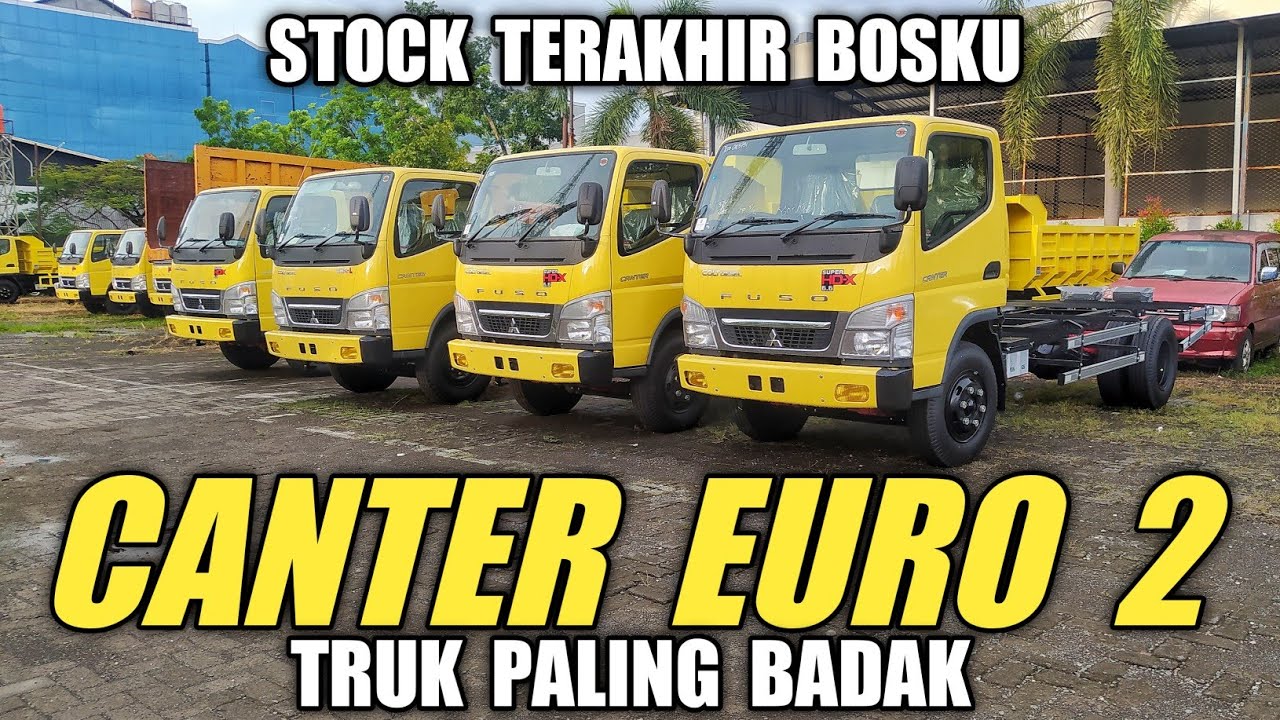 Mitsubishi Fuso Canter SHDX 6.6 Euro 2 | Stock Terakhir Paling Badak #fusocanter #cantermania