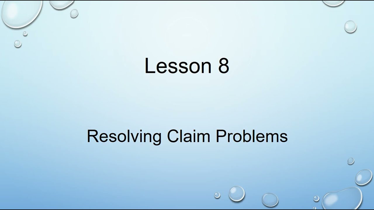 DENIED & REJECTED CLAIMS