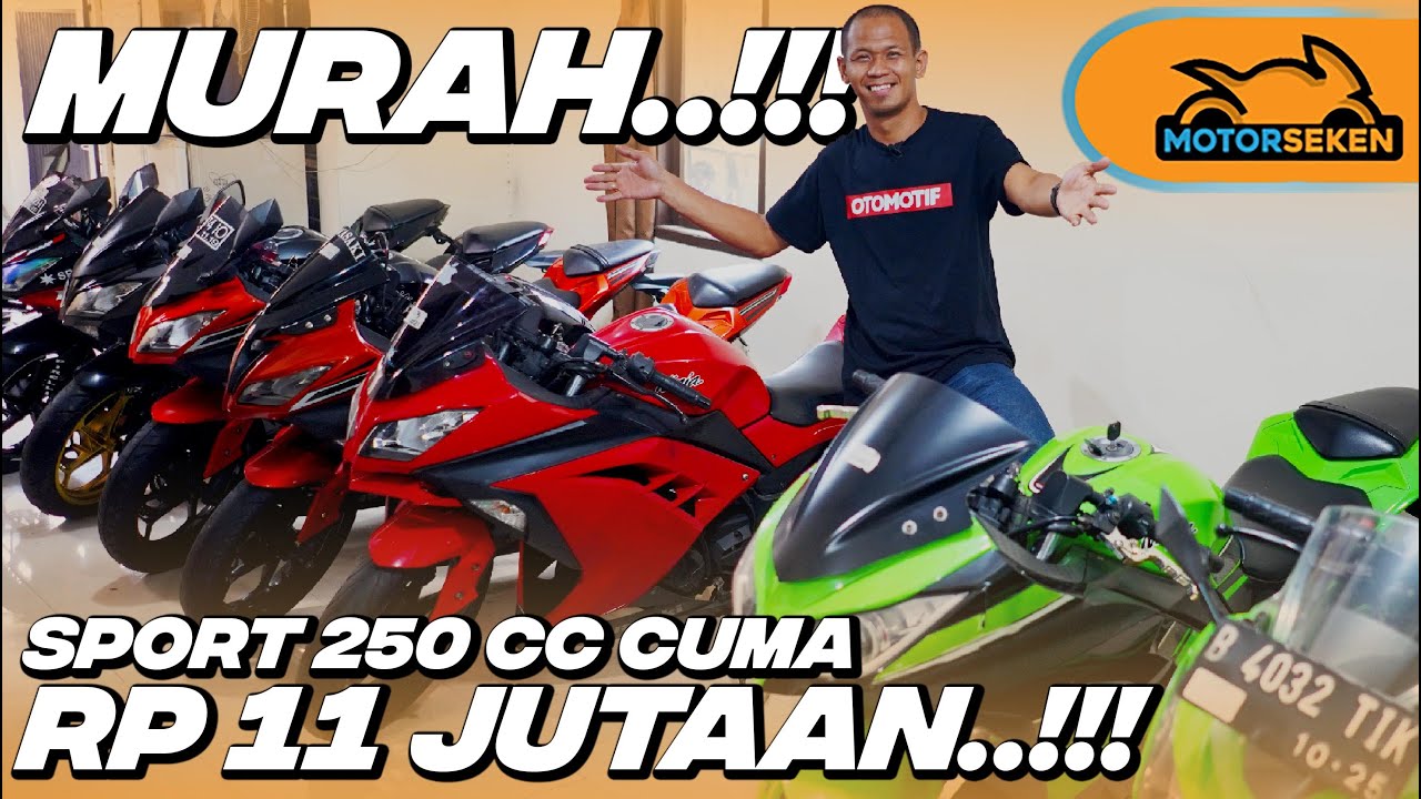 BERBARIS SPORT 250 CC MURAH DARI NINJA 250, CBR250R SAMPAI R25 BEKAS | Motorseken