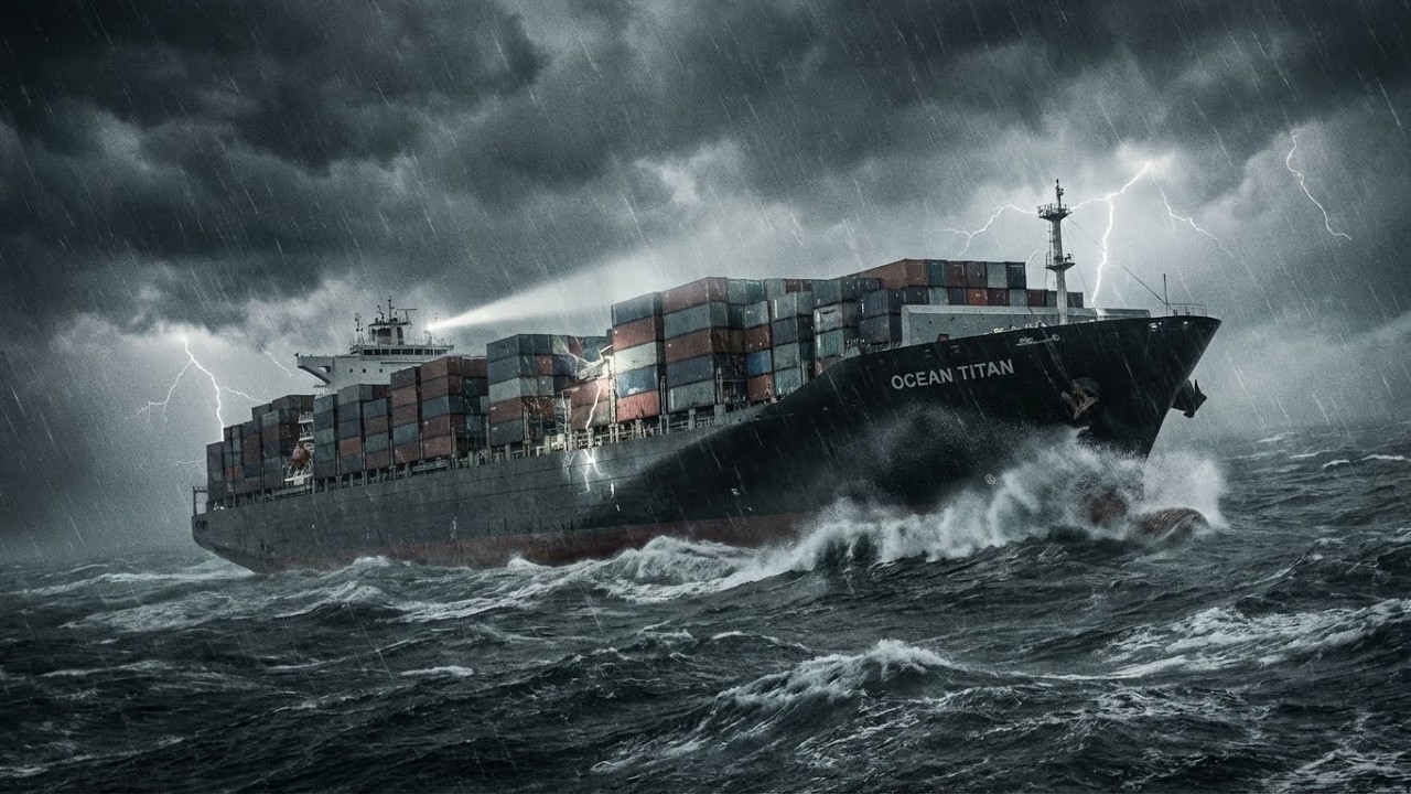 Chở 24.000 Container Giữa Bão: Tại Sao Con Tàu Dài 400m Không Bị Bẻ Gãy Làm Đôi?