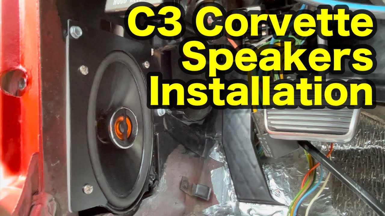 C3 Corvette Speaker Installation