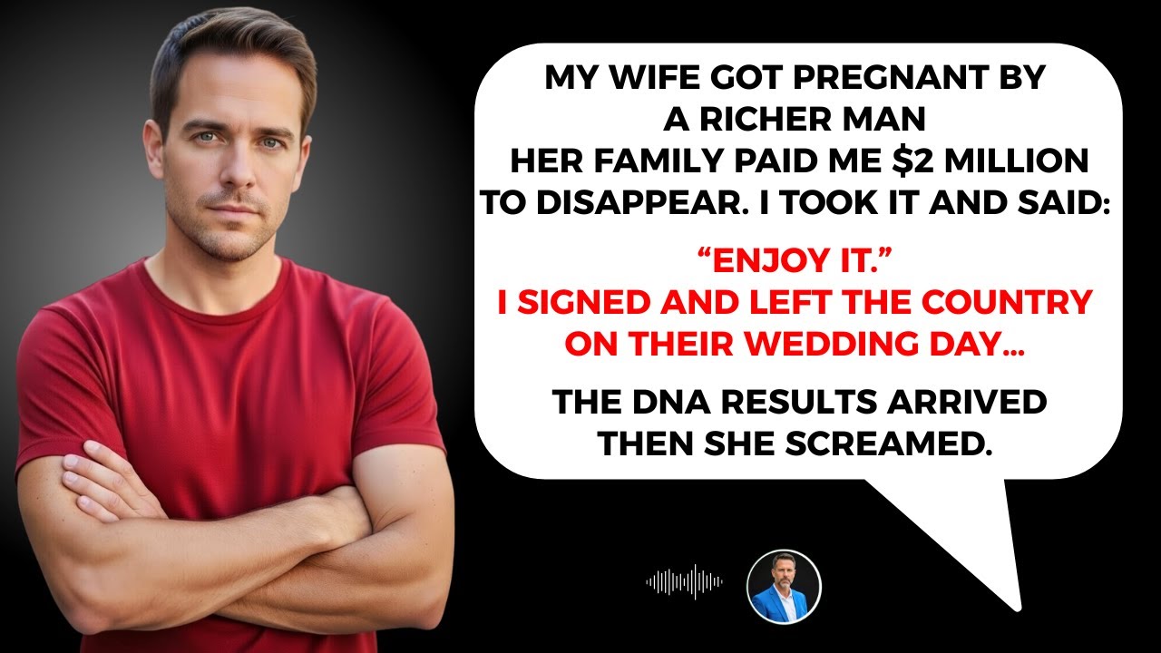 I Signed The Divorce Papers For $3 Million, During The Marriage The DNA Test Came In And She Screa..