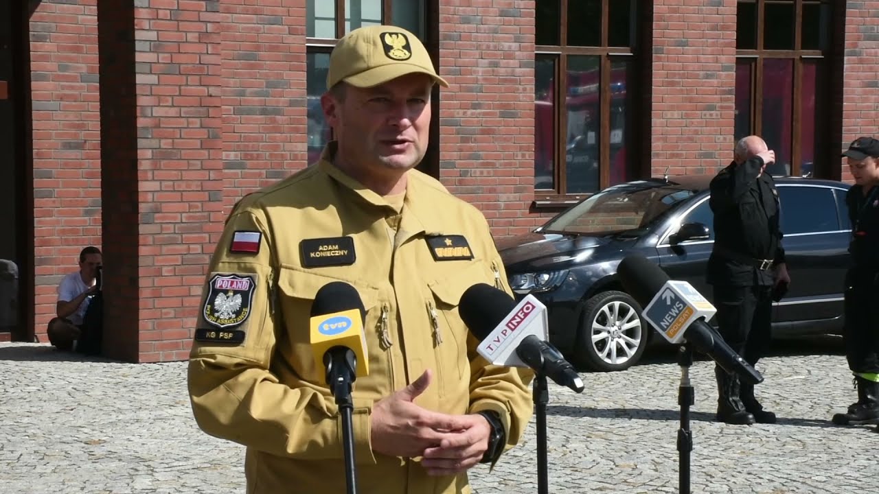 Wyjazd modułu PSP GFFFV Poland do działań na terenie Grecji #MisjaGrecja #Grecja2021 #EUsolidarity